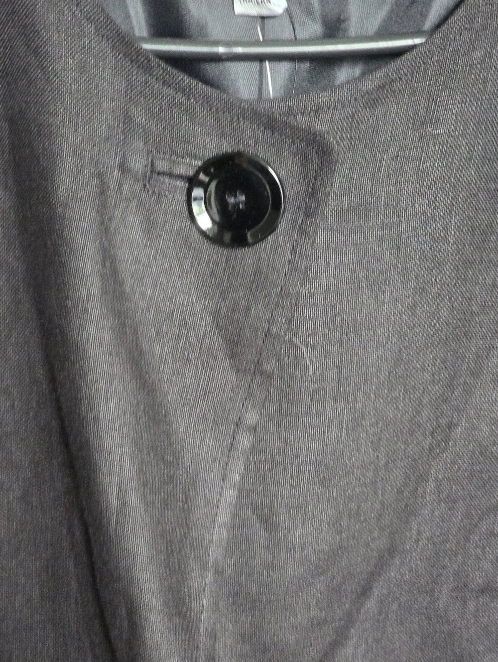 Talbots Charcoal Single-Button Jacket - Picture 5 of 5